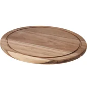 Deski do krojenia - Deska do krojenia drewniana akacja, okrągła, Ø 30 cm - miniaturka - grafika 1