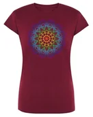 Koszulki i topy damskie - T-Shirt damski nadruk kolorowa Mandala r.L - miniaturka - grafika 1