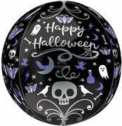 Halloween - Balon foliowy Happy Halloween - 38 x 40 cm - 1 szt. - miniaturka - grafika 1