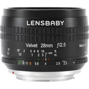 Obiektyw Lensbaby Velvet 28 Nikon Z LBV28NZ - Obiektywy - miniaturka - grafika 2