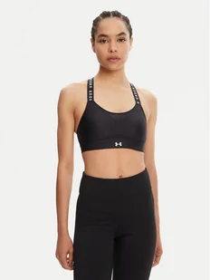 Under Armour Biustonosz sportowy Ua Infinity High Sports 1351994 Czarny - Bielizna sportowa damska - miniaturka - grafika 1