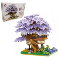 Klocki - Coil klocki konstrukcyjne zestaw drzewko kwiat wiśni domek 2229 el.elementów - miniaturka - grafika 1