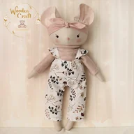 Maskotki i pluszaki - Myszka Mimi, przytulanka ręcznie szyta, prezent GOTOWY - miniaturka - grafika 1