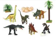 Figurki dla dzieci - Dinozaury Figurki Zestaw Jurajski Akcesoria 14EL - miniaturka - grafika 1