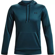 Bluzy męskie - Under Armour Męska bluza z kapturem, polarowa, solidna - miniaturka - grafika 1