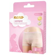 Bielizna lecznicza - Neno Sempre, wielorazowe majtki poporodowe, rozmiar L, 2 sztuki USZKODZONE OPAKOWANIE - miniaturka - grafika 1