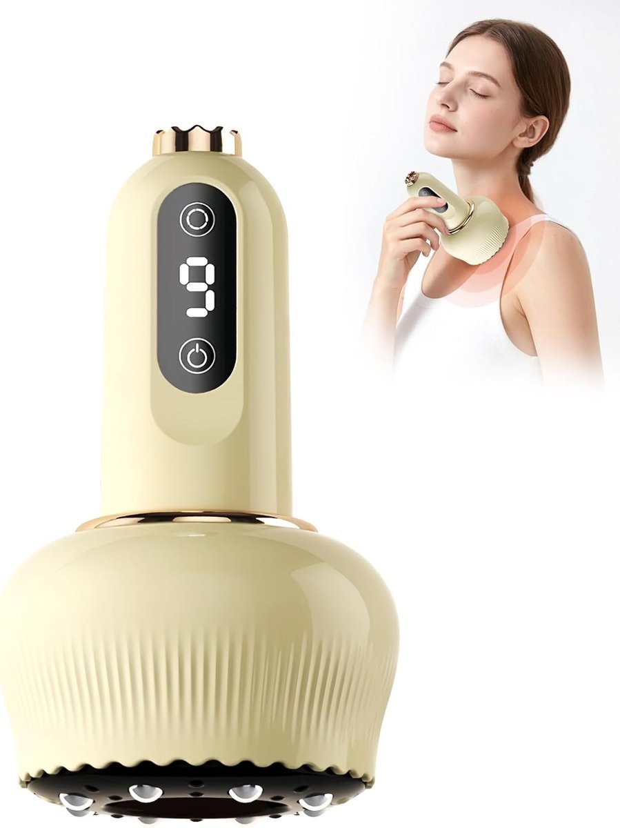 MASAŻER BAŃKĄ 4W1 CIEPŁO PODCIŚNIENIE LED DO DOMOWE SPA NA PREZENT