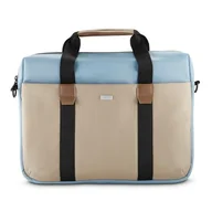 Torby na laptopy - Torba na laptopa HAMA Silvan 15.6 - 16.2 cali Niebiesko-beżowy - miniaturka - grafika 1