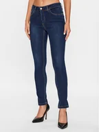 Spodnie damskie - Rinascimento Jeansy CFC0115459003 Granatowy Skinny Fit - miniaturka - grafika 1