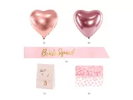 Wesele i ślub - Partydeco Zestaw akcesoriów dla druhny 4Y42C0 4Y42C0 SAM ONE SIZE - miniaturka - grafika 1