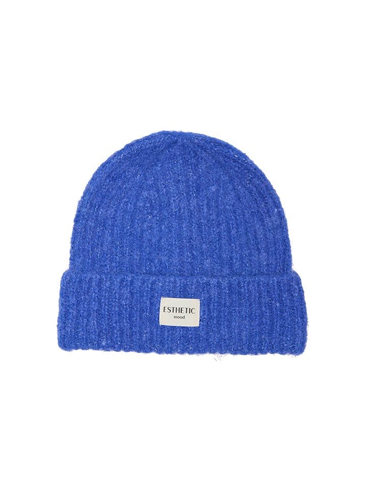 ONLY Czapka beanie w kolorze niebieskim
