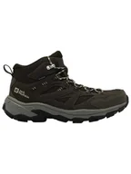 Buty trekkingowe męskie - Jack Wolfskin Buty turystyczne "Vojo Tour" w kolorze oliwkowo-szarym - miniaturka - grafika 1