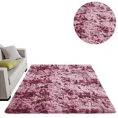 Dywany - Dywan Ombre Shaggy Strado 160x200 OmbreRed (Czerwony) - miniaturka - grafika 1