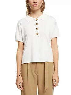 ESPRIT Damski sweter 993EE1I320, 110/OFF biały, S, 110/Off White, S - Swetry damskie - miniaturka - grafika 1