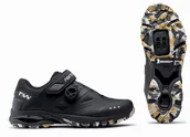 Buty rowerowe - BUTY ROWEROWE NORTHWAVE SPIDER PLUS 3 - Black / Camo Sole - Rozmiar 38 - miniaturka - grafika 1