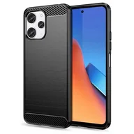 Etui i futerały do telefonów - Etui XIAOMI REDMI 12 Tech-Protect TPU Carbon czarne - miniaturka - grafika 1