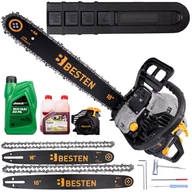 Piły spalinowe - BESTEN BE-2865 Piła łańcuchowa 58CC - miniaturka - grafika 1