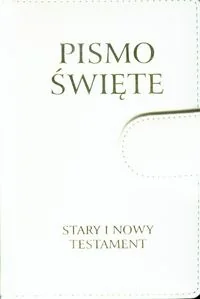 Wydawnictwo Św. Wojciecha praca zbiorowa Pismo Święte. Stary i Nowy Testament. Białe z zapięciem - Religia i religioznawstwo - miniaturka - grafika 3