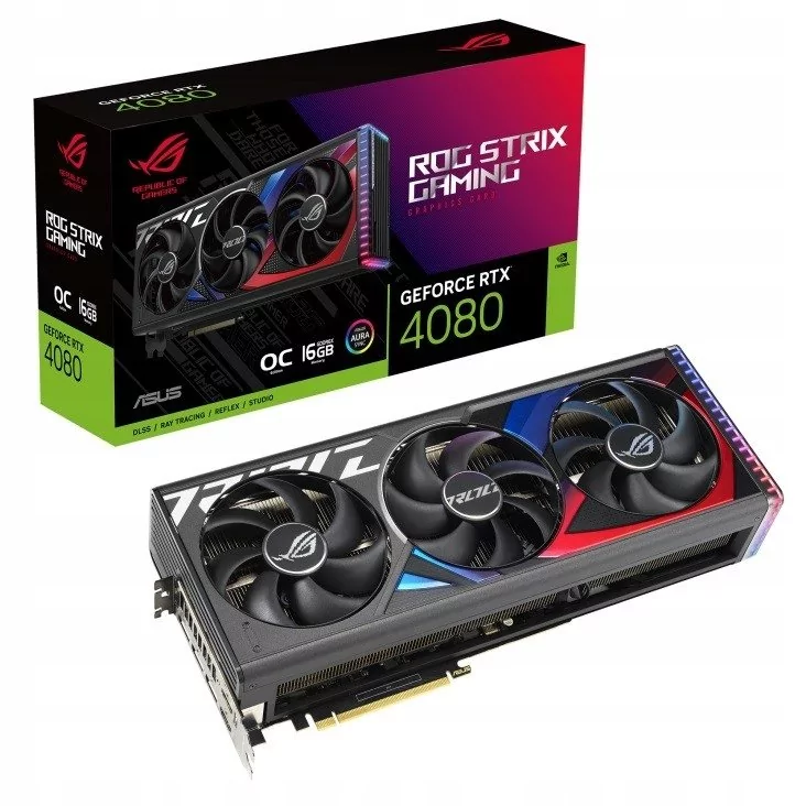 ASUS GeForce RTX 4080 ROG Strix Gaming OC 16GB GDDR6X