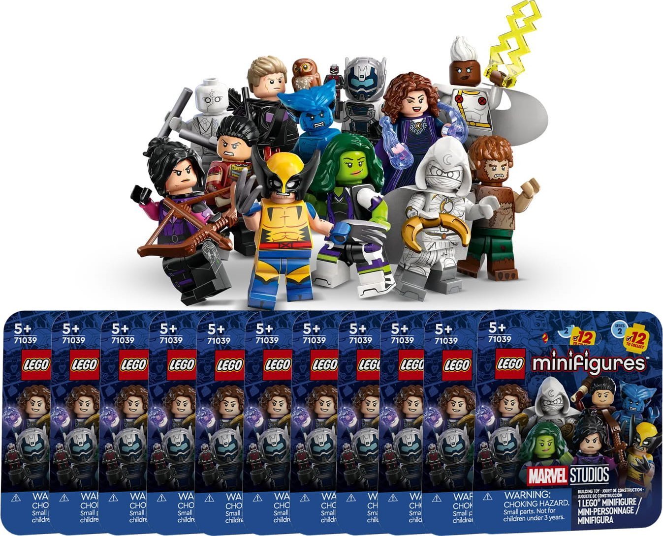 LEGO Minifigures Marvel Seria 2 12szt. 71039