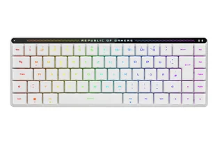 ASUS ROG Falchion RX Low Profile klawiatura Gaming USB + RF Wireless + Bluetooth Biały 90MP03EC-BKWA10 - Klawiatury - miniaturka - grafika 1