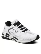 Sneakersy męskie - EA7 Emporio Armani Sneakersy X8X094 XK239 D611 Biały - miniaturka - grafika 1