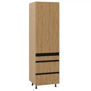 Bari Plus Słupek Ds3-60-197_Modernbox Prawa Dąb Kamienny - Meble kuchenne - miniaturka - grafika 1