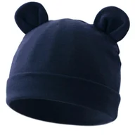 Czapki dla dzieci - Dwuwarstwowa czapka dziecięca z pięknymi uszami Projektowanie dla dzieci w wieku od 0 do 2 lat Niemowlęta Maluch Unisex Jednolity kolor Ciepłe czap... - miniaturka - grafika 1
