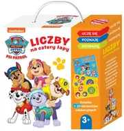 Książki edukacyjne - Psi Patrol. Liczby na cztery łapy - miniaturka - grafika 1