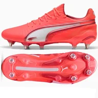 Piłka nożna - Buty Puma KING Ultimate MxSG 108304-01 czerwony 43 - miniaturka - grafika 1