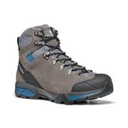 Buty trekkingowe męskie - Męskie buty górskie Scarpa ZG Trek GTX Wide titanum/lake blue - 44,5 - miniaturka - grafika 1