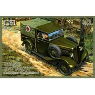 Kolekcjonerskie modele pojazdów - IBG Polski Fiat 508/III ambulans 72010 - miniaturka - grafika 1