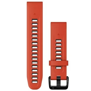 Garmin QuickFit 20 silikon (czerwony/grafitowy) - Akcesoria do zegarków - miniaturka - grafika 1