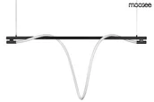 Lampy sufitowe - MOOSEE lampa wisząca SERPIENTE 120 czarna - miniaturka - grafika 1