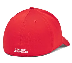 Czapka Under Armour BLITZING Bejsbolówka czerwona M/L - Czapki damskie - miniaturka - grafika 2