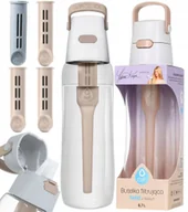 Butelki filtrujące - Butelka filtrująca Dafi SOLID 0,7l cappuccino + 4FILTRY - miniaturka - grafika 1