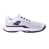 Buty sportowe męskie - Męskie buty tenisowe Babolat Jet Tere 2 Clay Men White/Burgundy EUR 45 - miniaturka - grafika 1