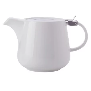 Biały porcelanowy dzbanek do herbaty z sitkiem Maxwell & Williams Basic, 1,2 l - Dzbanki i imbryki - miniaturka - grafika 1