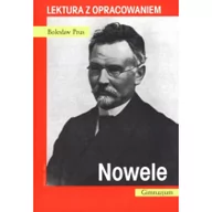 Opowiadania - BOOKS Bolesław Prus Nowele. Lektura z opracowaniem - miniaturka - grafika 1