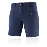 Spodenki damskie - Szorty damskie Salomon, Wayfarer Lt Short, poliamid/elastan, niebieskie (nocne niebo), 16 UK (DE:42) - miniaturka - grafika 1