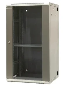 EmiterNet Szafa wisząca dzielona 19" 22U, drzwi blacha/szkło, 600×550×1083mm szer./gł./wys. - Akcesoria do serwerów - miniaturka - grafika 2