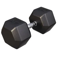 Hantle i ciężarki - Gorilla Sports Sześciokątna Hantla Stała Profesjonalna 35kg - miniaturka - grafika 1