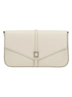 Torebki damskie - Wojas Skórzana torebka w kolorze białym - 26 x 17 x 7 cm - miniaturka - grafika 1