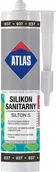 Silikony - Silpac sanitarny ATLAS ARTIS 280 ml - grafit ATSASSGR-30 - miniaturka - grafika 1