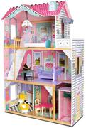 Łamigłówki - Apartament - Wielki  drewniany Domek dla lalek z windą - miniaturka - grafika 1