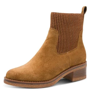 Marco Tozzi Damskie 2-25356-45 modne kozaki, koniak, 37 EU, koniak, 37 EU - Kozaki damskie - miniaturka - grafika 1