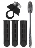 Wkłady filtrujące - 3x wkład do butelki filtrującej Dafi Soft czarny nakrętka + szczoteczka - miniaturka - grafika 1