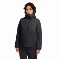 Kurtki damskie - Damska kurtka ocieplana z membraną Jack Wolfskin PAMIR JKT W black - XS - miniaturka - grafika 1