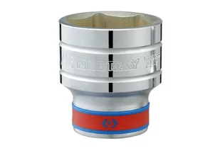 KING TONY Nasadka krótka 433525SR, 1/2'', 25/32'' x 38 mm - Klucze i nasadki - miniaturka - grafika 1