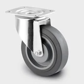 Pozostałe wyposażenie warsztatu - B2B Partner Koło z łożyskami kulkowymi, obrotowe, 125 mm 3470PJP12562 SUPRA - miniaturka - grafika 1